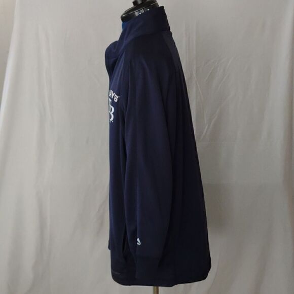 Tampa Bay 1X Majestic Fan Fashion Thermabase Full Zip Jacket - Picture 6 of 14